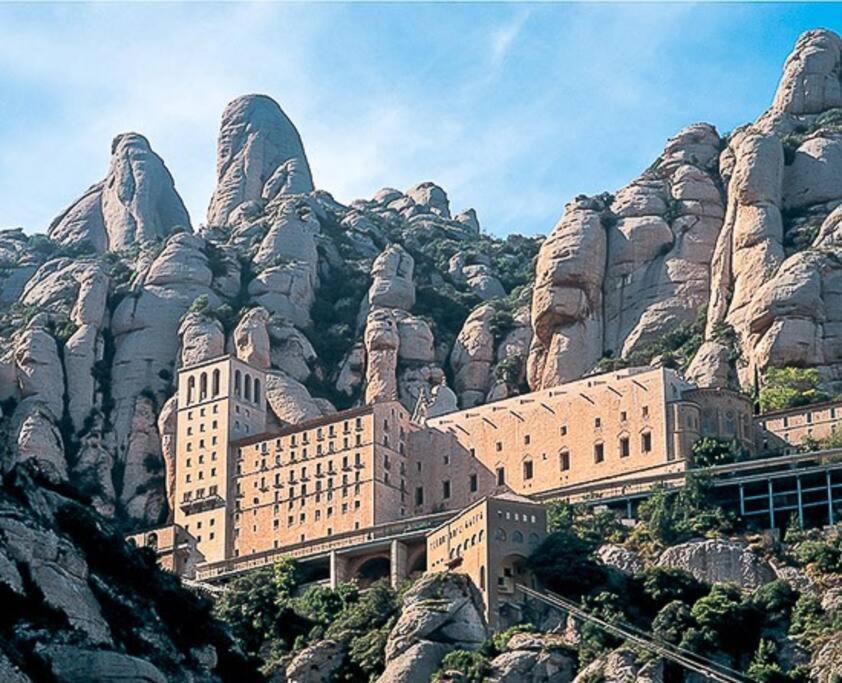 Piso En El Centro De Monistrol De Montserrat ภายนอก รูปภาพ